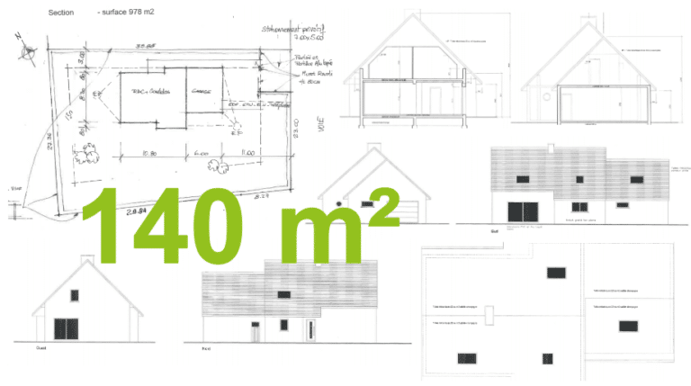 maison traditionnelle à étage 140m2 habitables