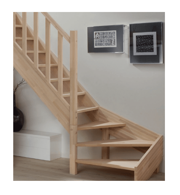 vitrifier un escalier en hêtre