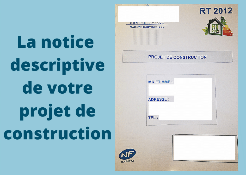 notice descriptive construction maison