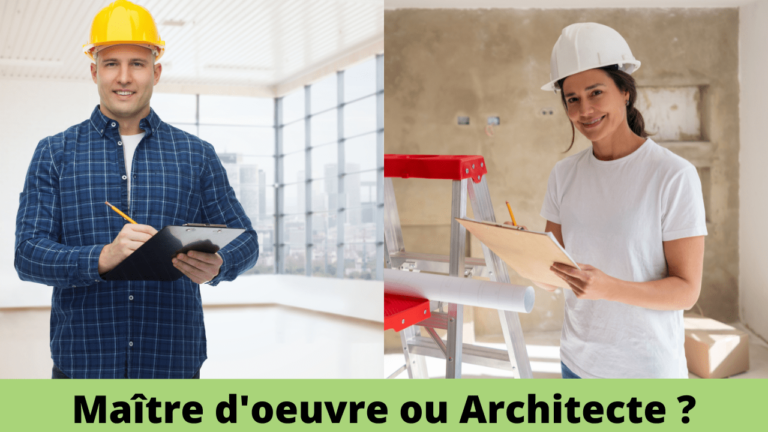 Maître d'œuvre ou architecte