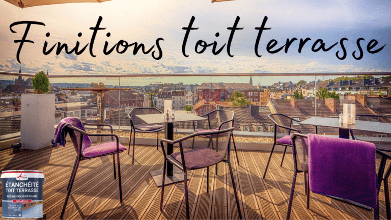 finitions pour toit terrasse