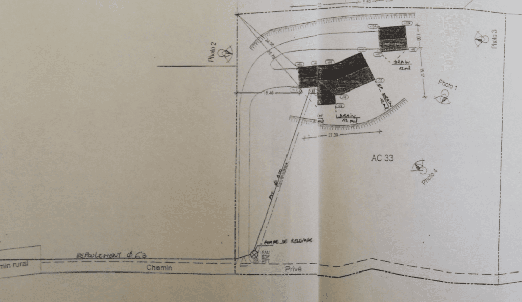 maison plain pied 150 m² plan de situation